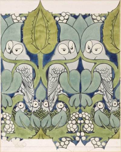 Búhos, 1913 de Charles Francis Annesley Voysey